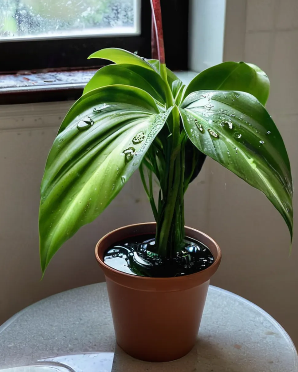 When watering, the substrate should be moist but not flooded