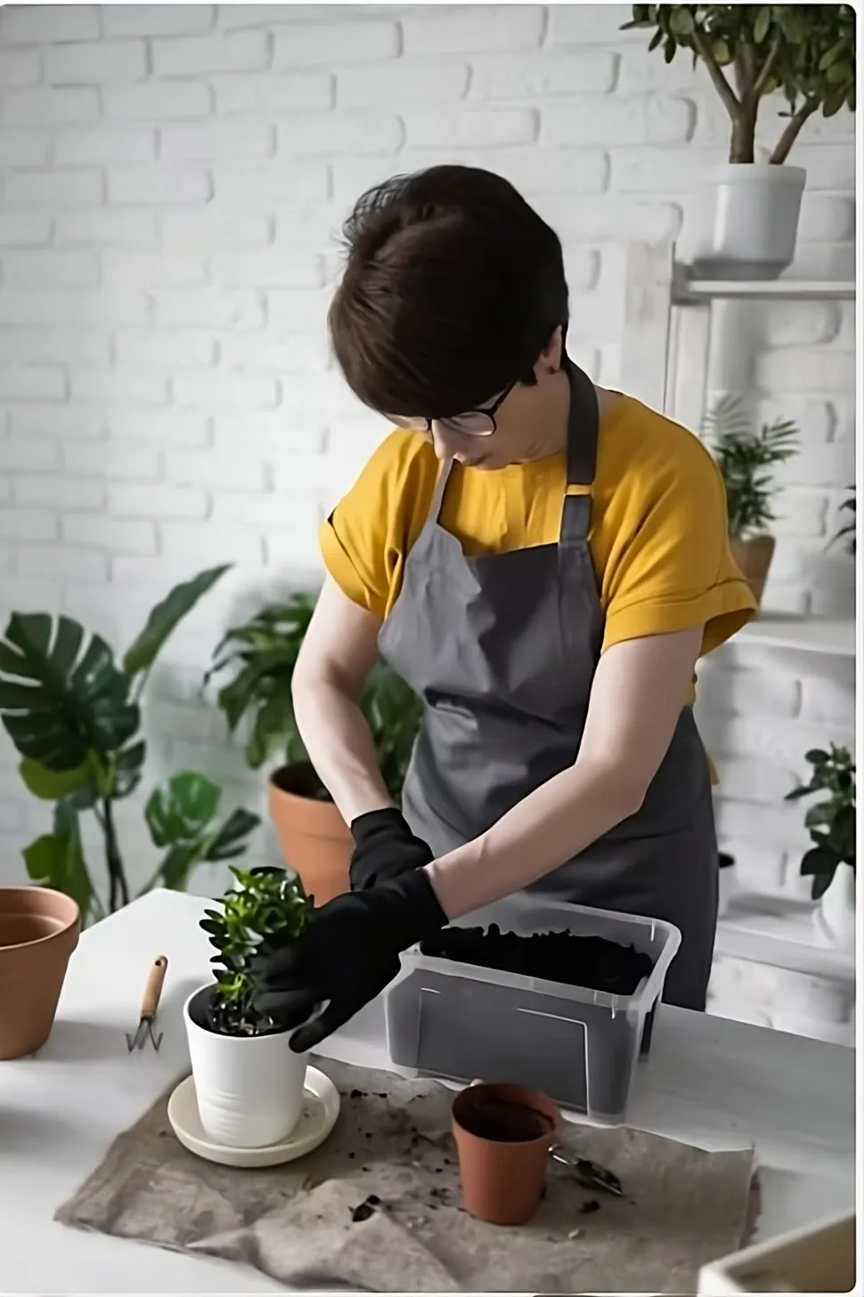 Verpotten zorgt voor nieuwe voedingsstoffen - Foto door Satura / Envato