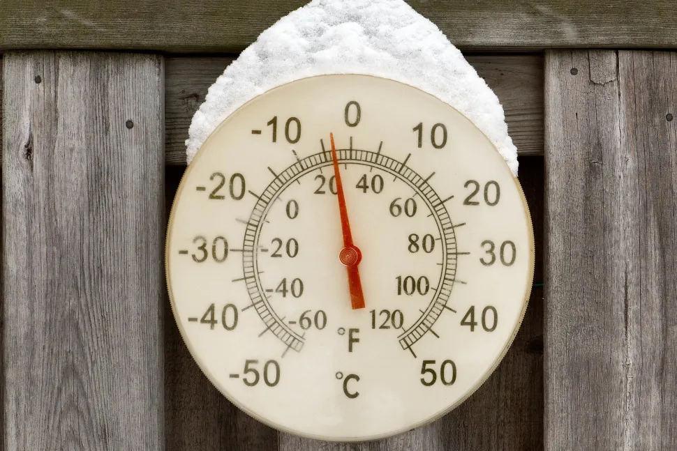What to do when the temperature drops below 0 degrees? Photo by Mustang Joe (Source: Flickr)