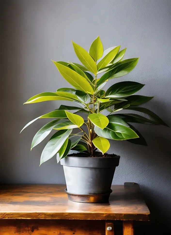 El Ficus elastica es una planta tóxica. Mantenla alejada de tus mascotas – Foto de A. M. Cranston / Pixabay