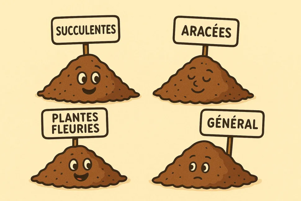 Leve, drenante, rico ou capaz de reter &aacute;gua, cada terra para vasos tem as suas pr&oacute;prias propriedades.