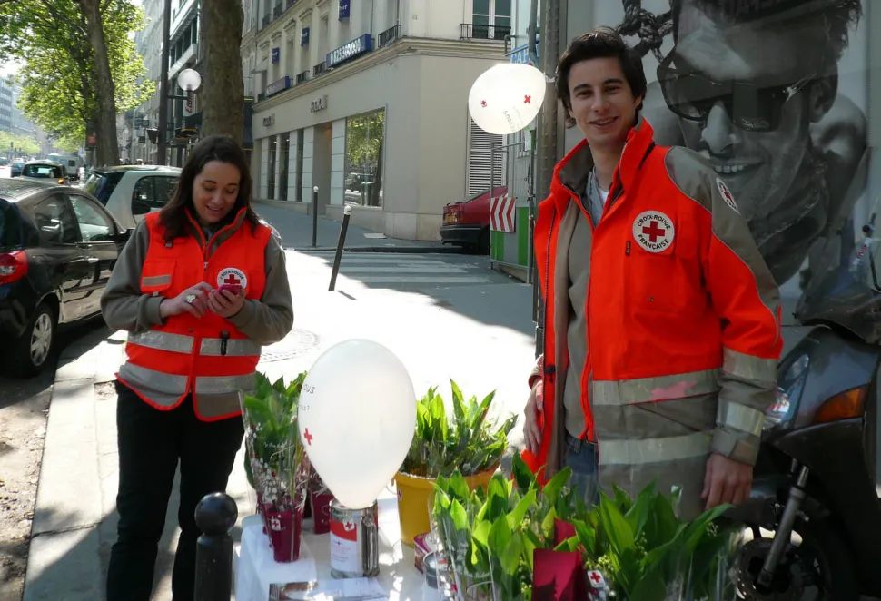 En tant que particulier, vous ne pouvez pas monter un stand avec tables et chaises - Photo par Rémi Vincent / Flickr