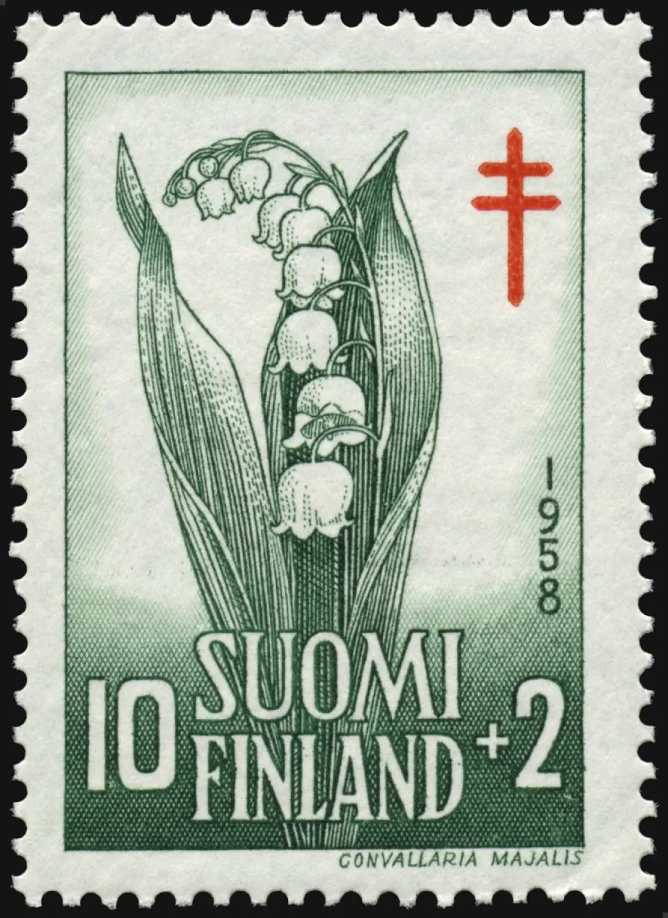 Le muguet est l'un des symboles de la Finlande - Post of Finland /Wikipedia