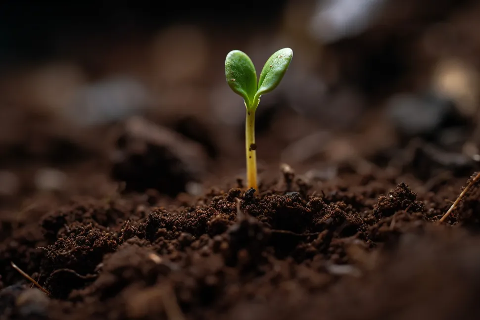 A borra de café faz com que as plantas germinem mais depressa, acelera o crescimento e até traz de volta os entes queridos - Foto de Altered Reality /Stocksnap