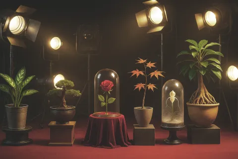 Plantes star cinéma