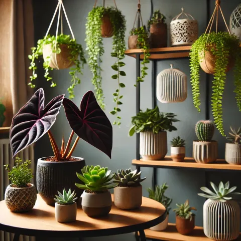 Petites plantes intérieur